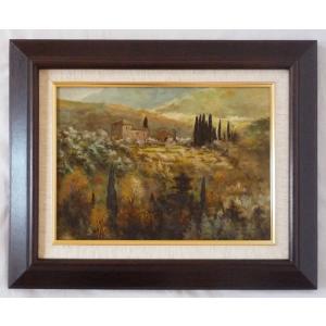 絵画 桜島 (笹野健太) 【肉筆】【油絵】【日本の風景】【6号