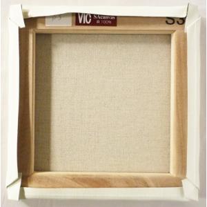 画材 油絵 アクリル画用 張りキャンバス 純麻...の詳細画像4