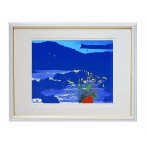 シルクスクリーン版画 吉岡浩太郎 30角 300X300mm シートのみ 「彩の