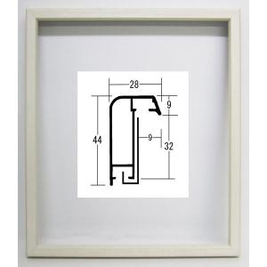 油絵用額縁 af28-wwht