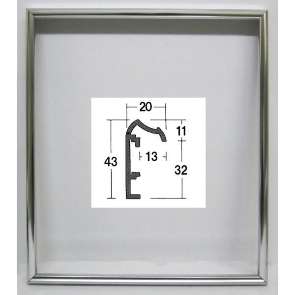 オーダーフレーム 別注額縁 油絵/油彩額縁 アルミフレーム 仮縁 「 仮縁 DX 」 ステン 組寸3...