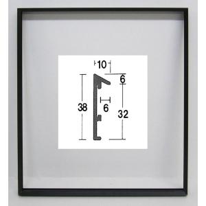 油絵用額縁 kaributistd-blk