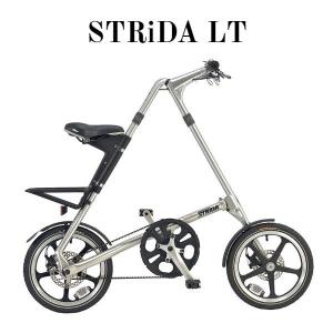 STRIDA LT(ストライダ エルティ―)　ブラッシュ　16インチ　折りたたみ自転車　サービス品　折りたたみペダル　フロントライト｜tour-de-zitensya