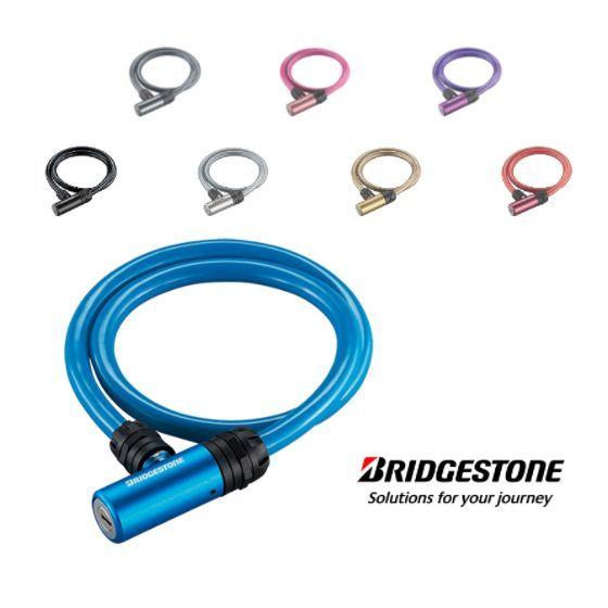 ブリヂストン　アルロック　ワイヤー錠　かぎ　長さ 80cm　WL-AD.B