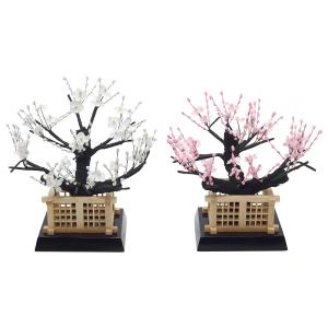 光彩15号」高さ12cm 紅白梅 （雛人形 飾り花） : 人形の東籬 - 通販