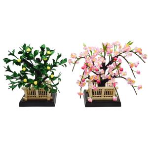 雛まつり☆御花単品☆桜橘明日香自然木40号(高さ33cm)☆京都御所