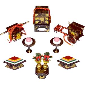 人形お手入れセット（毛ばたき、白手袋、布巾）雛人形・五月人形向け