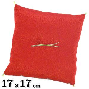 置物用ミニ座布団 赤ちりめん 27cm×25cm : 人形の東籬 - 通販