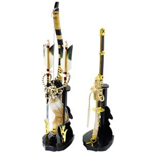 ミニ弓太刀揃 6号 高さ20cm : 人形の東籬 - 通販 - Yahoo!ショッピング