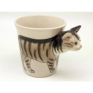 Meelarp Ceramic アニマルマグ タビー トラネコ トラ猫 Animalmug02 神楽坂のうつわ屋さん 陶柿園 通販 Yahoo ショッピング