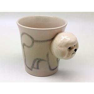 ＜Meelarp Ceramic＞アニマルマグ　ビションフリーゼ