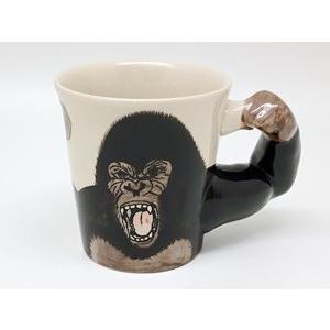 Meelarp Ceramic＞アニマルマグ ゴリラ : 神楽坂のうつわ屋さん 陶柿園