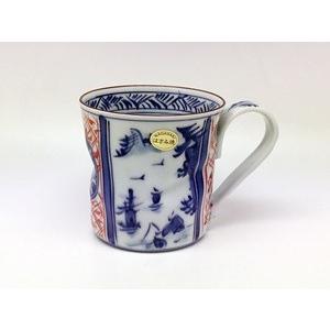 波佐見焼 一夢窯 地紋山水 マグカップ（大） : 神楽坂のうつわ屋さん