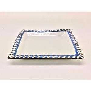 波佐見焼 西山 リーフ 角皿 M : 神楽坂のうつわ屋さん 陶柿園 - 通販