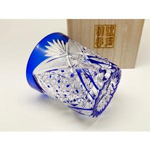 【未使用品】瀧澤利夫　江戸切子　冷酒杯 未使用品】瀧澤利夫 江戸切子 冷酒杯 2025年最新】利夫 切子の人気