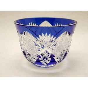 TR005EG瀧澤硝子工芸 江戸切子伝統工芸士 瀧澤利夫作 江戸切子 ロック