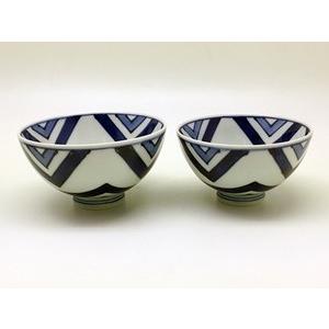 有田焼 しん窯 青花 長崎紋 八角長角皿 : 神楽坂のうつわ屋さん 陶柿園