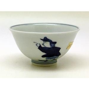 有田焼 しん窯 青花 長崎紋 渕上り4寸皿 : 神楽坂のうつわ屋さん 陶