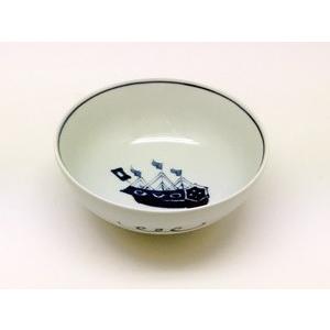 有田焼 しん窯 青花 長崎紋 玉渕8寸ミート皿 : 神楽坂のうつわ屋さん