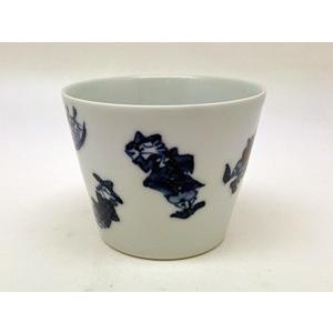 有田焼 しん窯 青花　異人づくしそば猪口