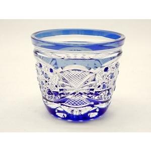 TR005P瀧澤硝子工芸 江戸切子伝統工芸士 瀧澤利夫作 江戸切子 ロック