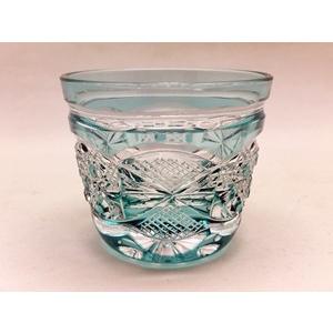 TS113EG瀧澤硝子工芸 江戸切子伝統工芸士・瀧澤利夫作 江戸切子 ぐい呑