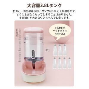 給餌器 給水器 ペット 自動的 猫用 多頭飼い...の詳細画像3