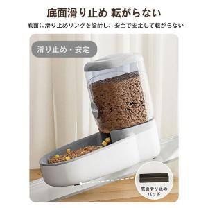 給餌器 給水器 ペット 自動的 猫用 多頭飼い...の詳細画像5