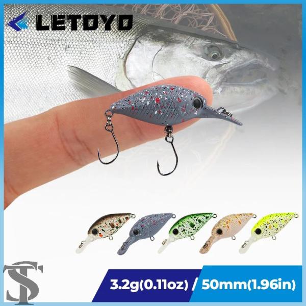 【並行輸入品】50MM 3.2G ミニクランク 0-1.5M ハードベイト クランクベイト ウォブラ...