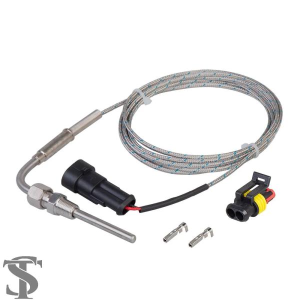 並行輸入品 排気ガス温度センサー 1.2 メートル EGT 熱電対プローブ排気温度センサースレッド排...