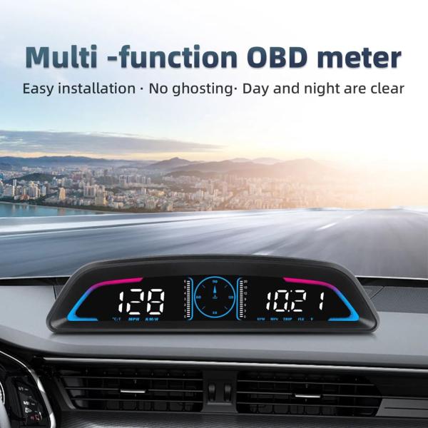 並行輸入品 G3 / B3 ヘッドアップ ディスプレイ OBD2 GPS スマート カー HUD デ...