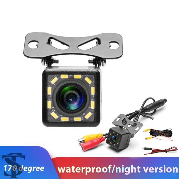 並行輸入品 バックミラーカメラ汎用ナイトビジョンバックアップパーキングリバースフル HD 4K 自動...