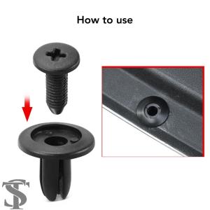 並行輸入品 50 セット 6 MMファスナーク...の詳細画像1