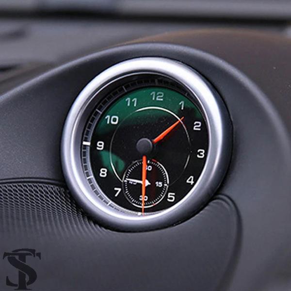 並行輸入品 合金時計装飾ストップウォッチコンパスステッカーリング装飾トリムポルシェカイエンマカンパナ...