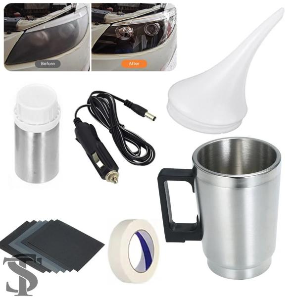 【並行輸入品】1 セットヘッドライトポリッシャー液体蒸発器ポリマー液体ヘッドライト化学ポリッシュヘッ...