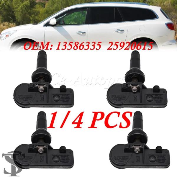 並行輸入品 1/4 個 GM タイヤエア圧センサー TPMS シボレーシルバラードサバーバンタホトラ...