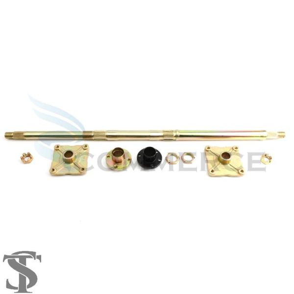 並行輸入品 810MM 31T 32T 固定シート付きリアアクスルDIY最適 110CC 125CC...