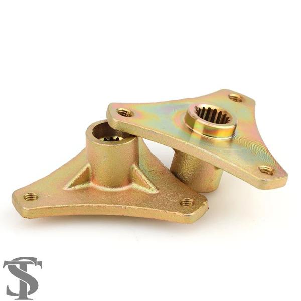 並行輸入品 17T リア 78MM*3 スタッド ホイール ハブ 49CC 50CC ATV バギー...