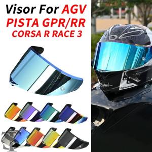 バイザー AGV ピスタ GP R GP RR コルサ R バイクバイクフルフェイスシールドアクセサリーパーツレンズケースフロントガラスモト｜T-マート Yahoo!店