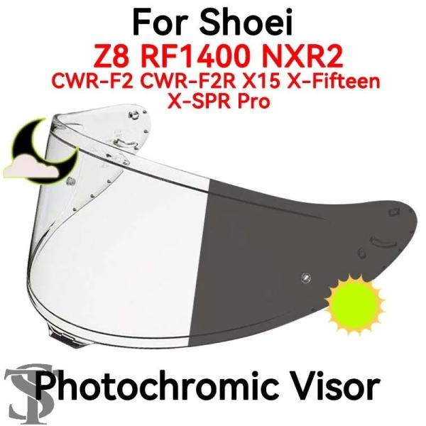 並行輸入品 フォトクロミックバイザー SHOEI Z8 RF1400 RF-1400 NXR2 メガ...