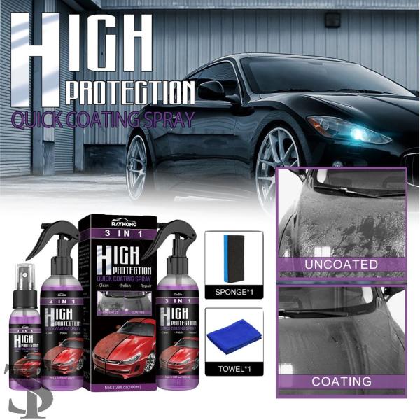 【並行輸入品】300/200/100 ミリリットル RAYHONG 3 1 高保護クイックカーコーテ...