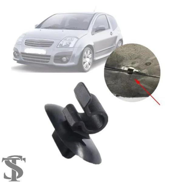 並行輸入品 フードロッドボンネットサポートクリップシトロエンベルランゴ C2 C3 C4 C5 AX...