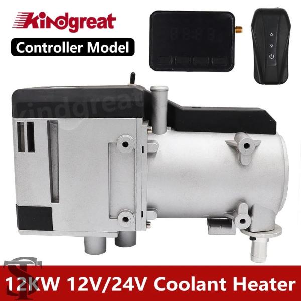 並行輸入品 12KW 12V 24V LCD/GSM /ガソリンクーラントパーキングヒーター EBE...