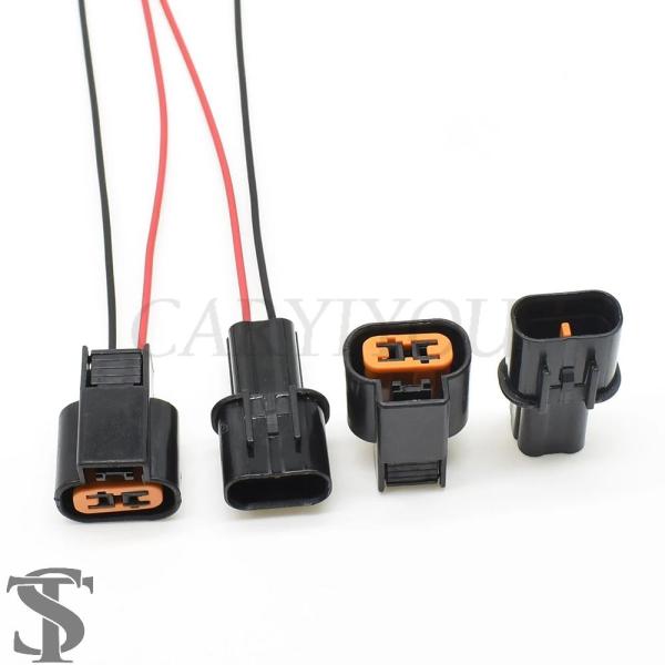 並行輸入品 1セット KUM 2ピンウェイメスオスセンサーフォグランプオートコネクタ 三菱 スースト...