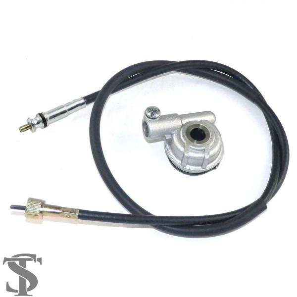 並行輸入品 ZHUANGQIAO バイクスピードメータードライブギア スピードメーターケーブル付き ...