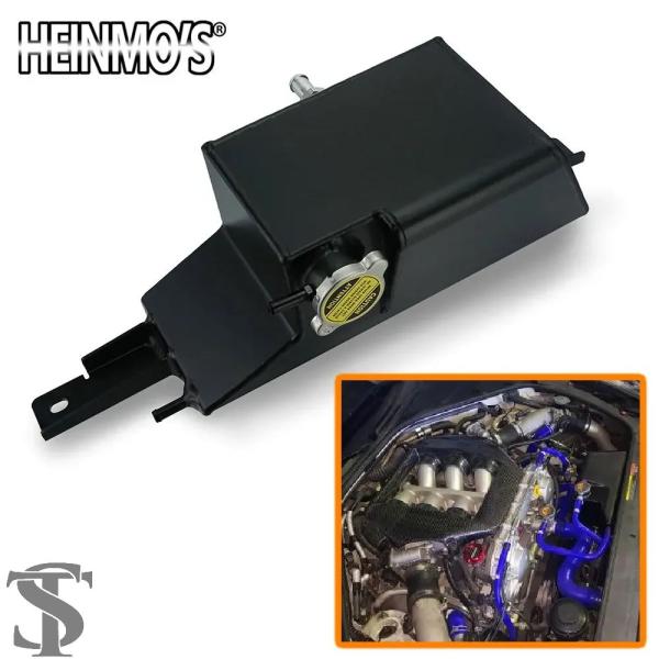 並行輸入品 車用冷却水エクスパンションオーバーフロータンク アルミ冷却ウォータータンク リザーバー ...