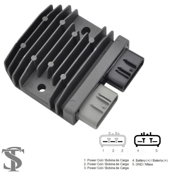 並行輸入品 FH020AA 1D7-81960-01-00 レギュレーター 整流器 ヤマハ RST9...