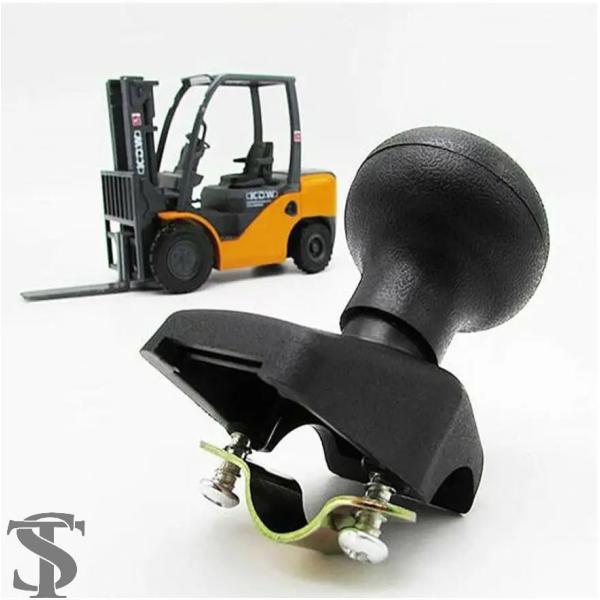 【並行輸入品】35MMクリップステアリングホイールスピナーノブターニングエイドボールフォークリフトパ...