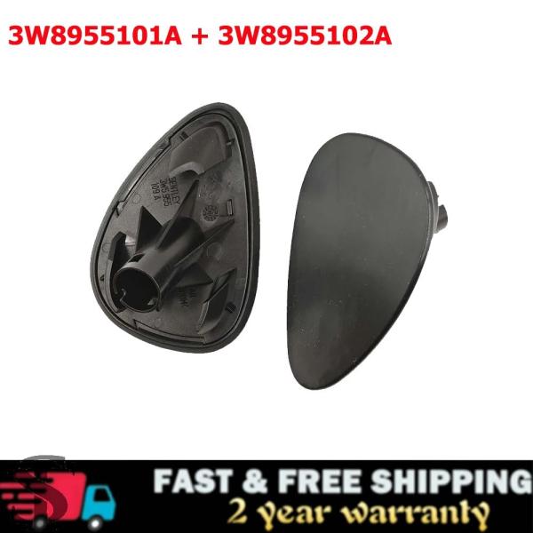 並行輸入品 3W8955101A 3W8955102A ヘッドライトウォッシャースプレージェットカバ...