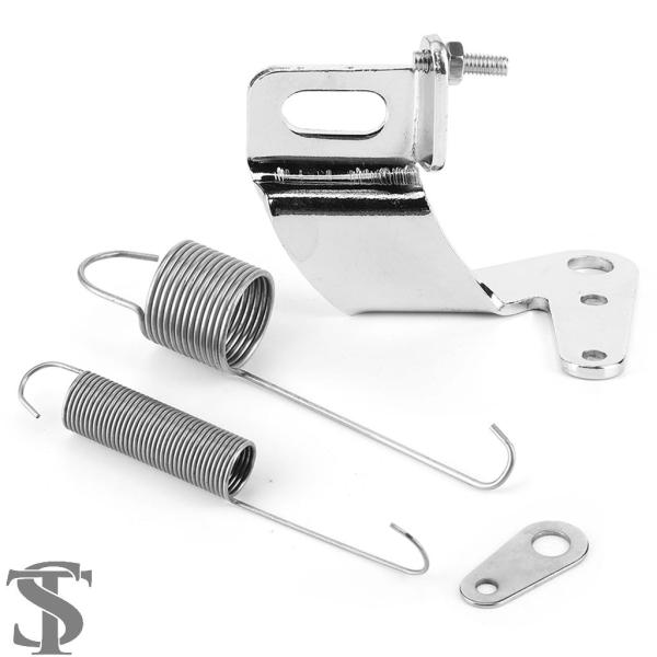 並行輸入品  車用キャブレタースロットルケーブルブラケット デュアルリターンスプリングセット付き ス...